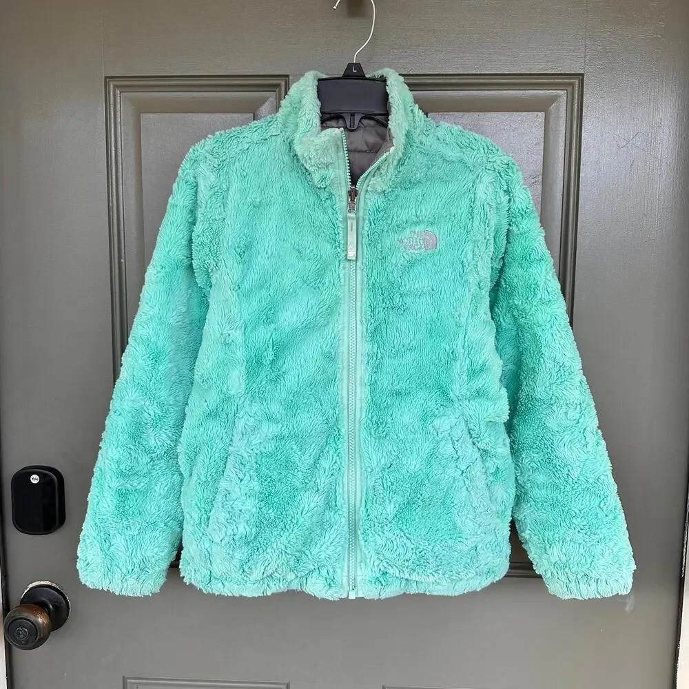 The North Face Girls Mossbud Swirl Reversible‎ Jacket Medium 10/12
